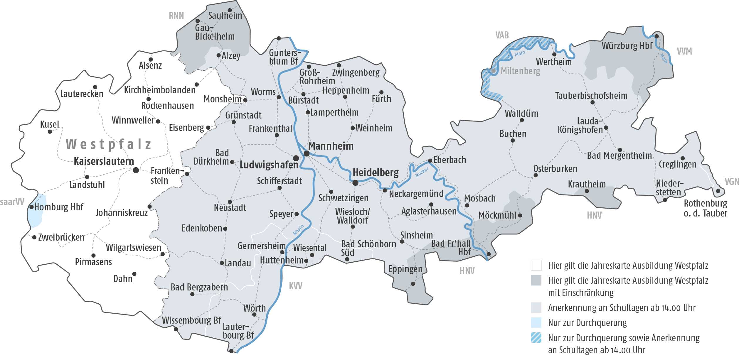 Grafik Geltungsbereich Jahreskarte Ausbildung Westpfalz